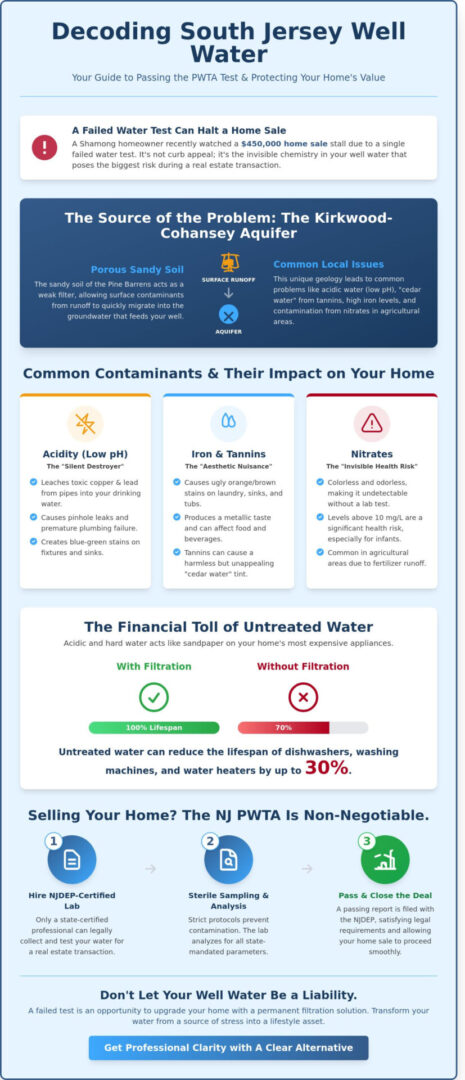 Professional Water Testing in Tabernacle, Shamong, and Medford Lakes: The 2026 Homeowner’s Guide
