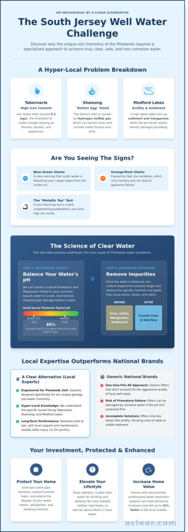 Clear Water Solutions for Tabernacle, Shamong, & Medford Lakes: A 2026 Local Case Study