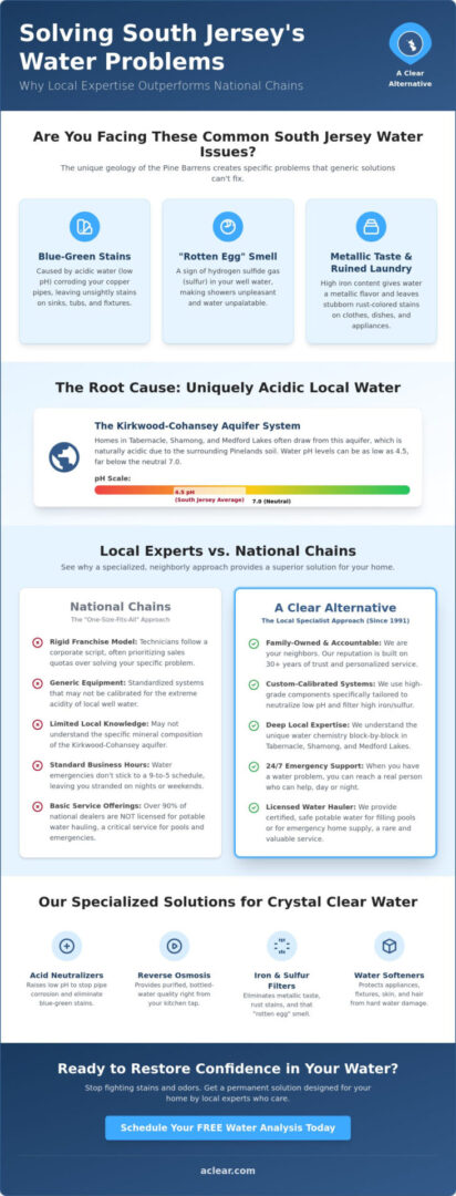 Looking for Culligan Near Me? Discover the Local Choice for Tabernacle, Shamong, & Medford Lakes