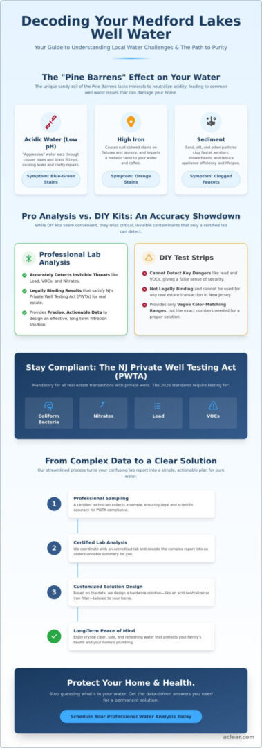 Professional Water Analysis in Medford Lakes: Protecting Your Home and Health in 2026