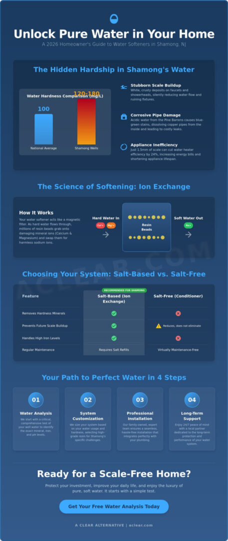 Water Softener Installation in Shamong, NJ: The 2026 Homeowner’s Guide