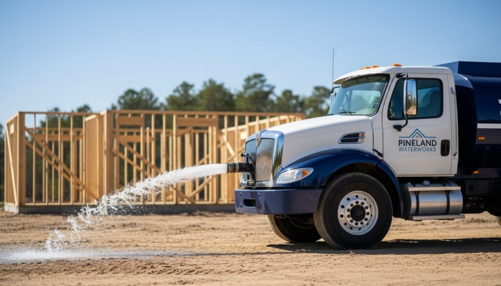 Construction Site Water Delivery in Shamong, NJ: The 2026 Contractor's Guide