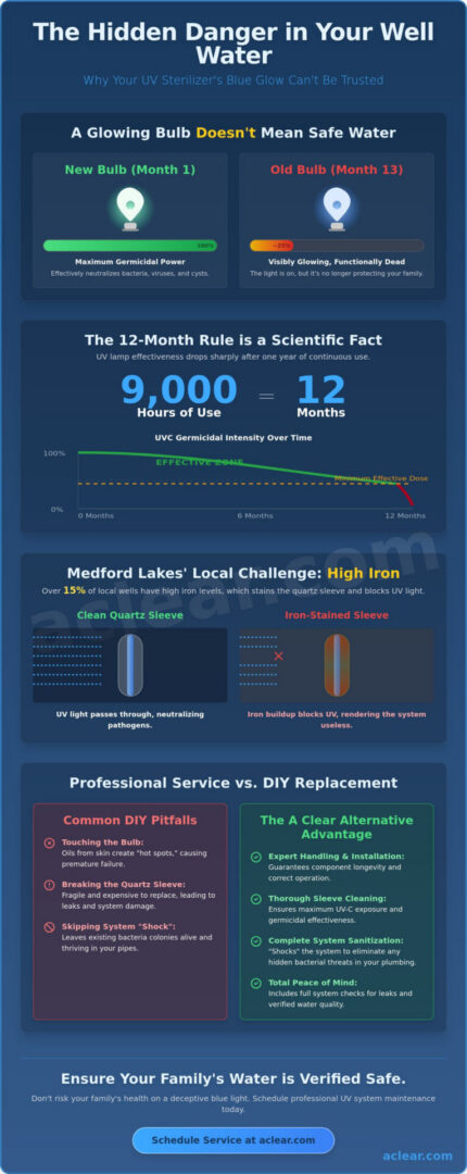 UV Sterilizer Bulb Replacement in Medford Lakes: Ensuring Safe Water in 2026