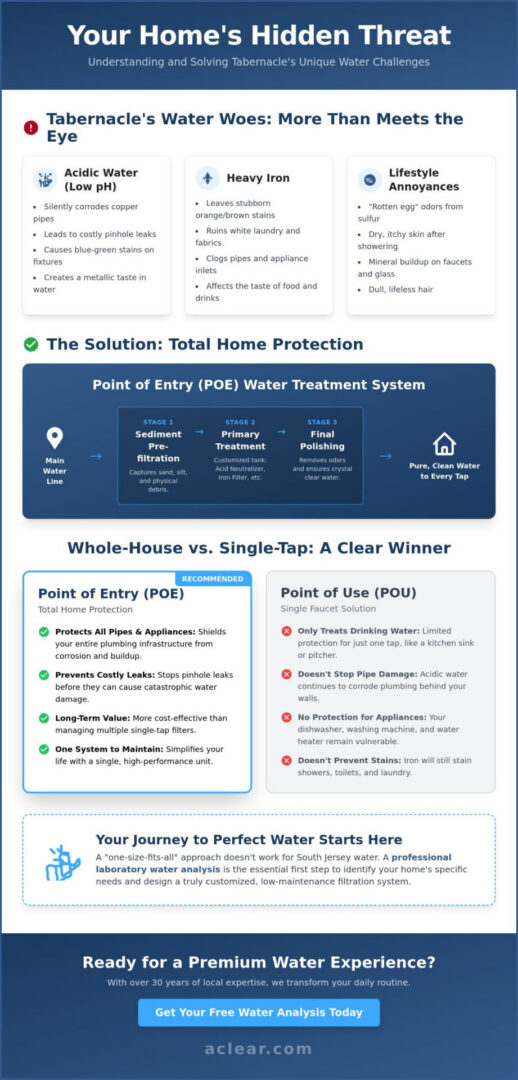 Point of Entry Water Treatment System in Tabernacle: The 2026 Homeowner’s Guide