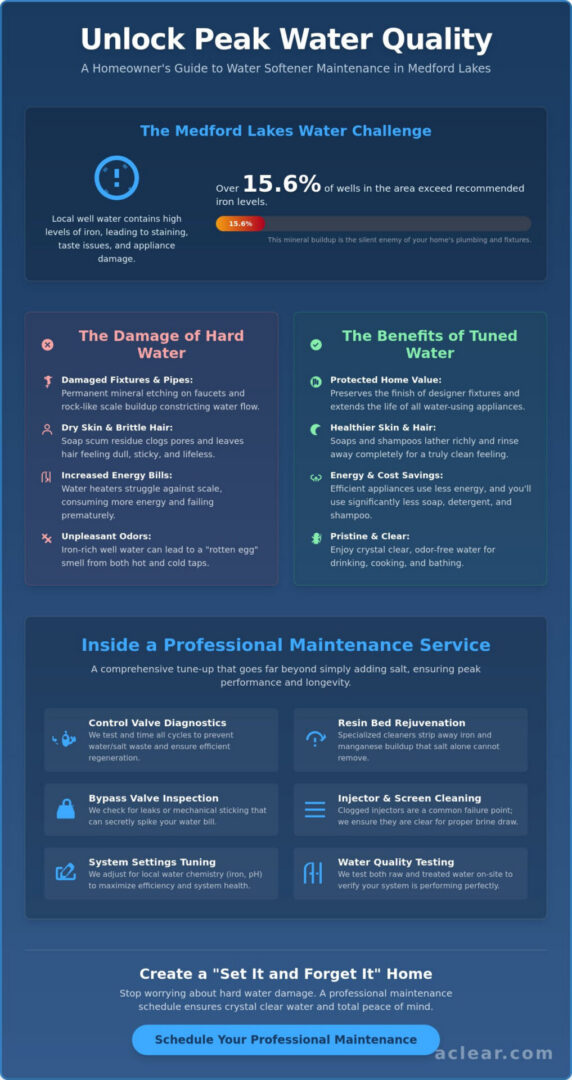 Professional Water Softener Maintenance Service in Medford Lakes: The 2026 Guide