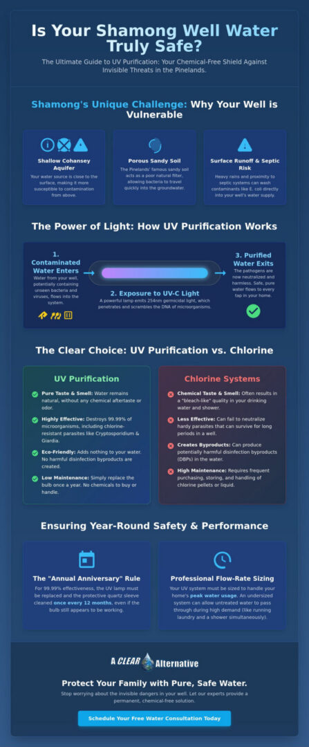 UV Water Purifier for Well Water in Shamong: The 2026 Homeowner’s Guide