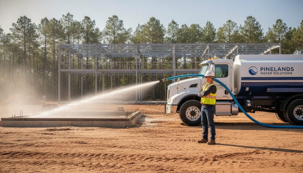 Construction Site Water Delivery in NJ & PA: The 2026 Guide to Bulk Hauling