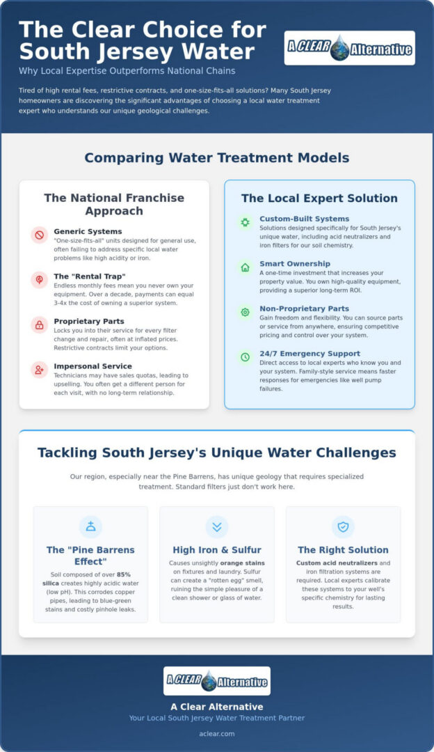 Culligan Alternatives in South Jersey: Why Local Expertise Beats National Brands