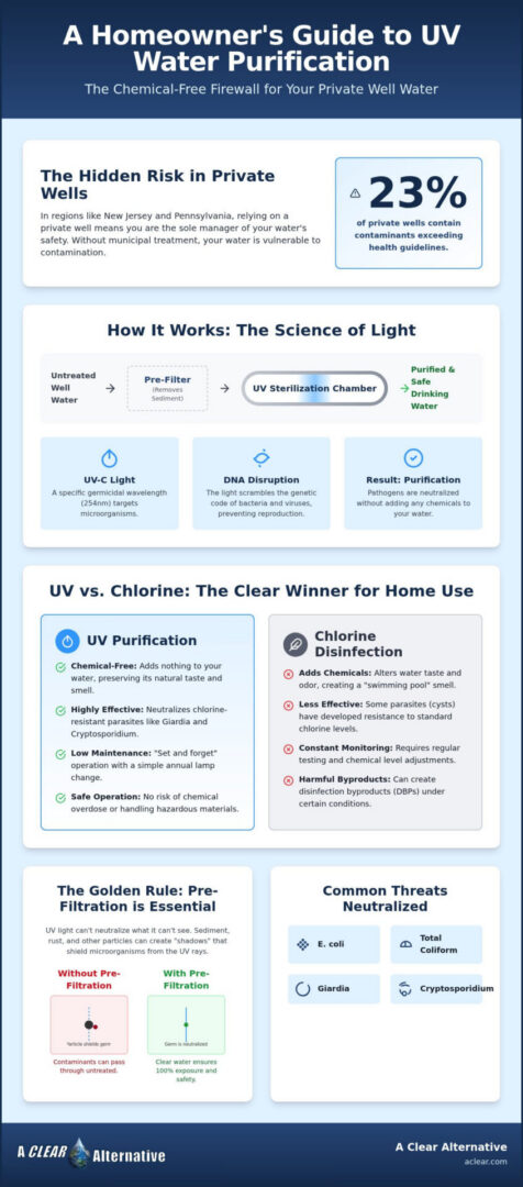 UV Water Purification for Well Water: The 2026 Homeowner’s Guide