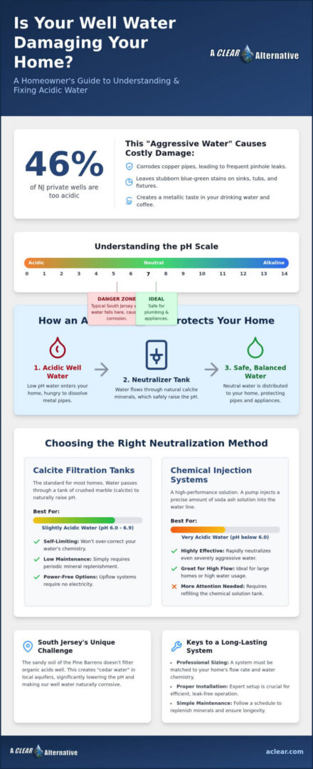 Acid Neutralizer Guide: Protecting Your South Jersey Home from Acidic Well Water (2026)