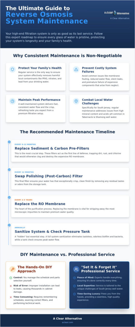 The Complete Guide to Reverse Osmosis System Maintenance in 2026