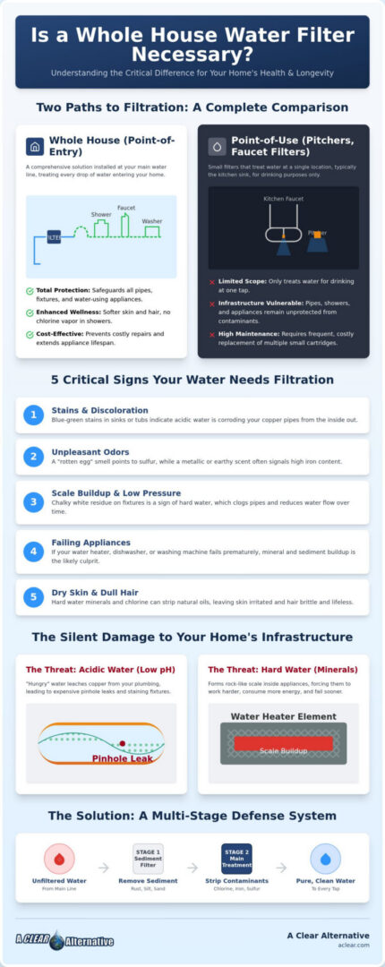 Is a Whole House Water Filter Needed? South Jersey 2026