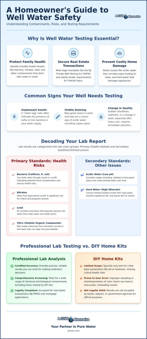 Well Water Testing Near Me: The 2026 Homeowner’s Guide to Safe Drinking Water