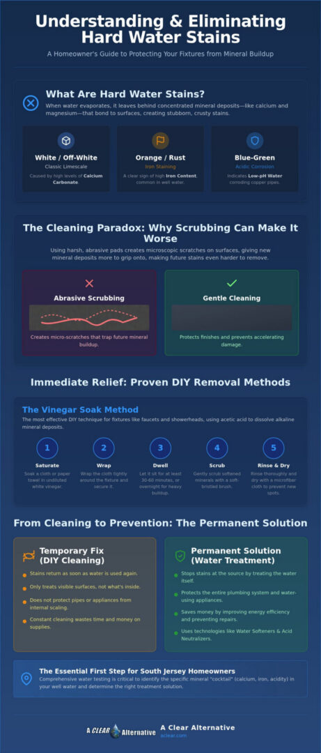 How to Fix Hard Water Stains: 2026 Homeowner's Guide