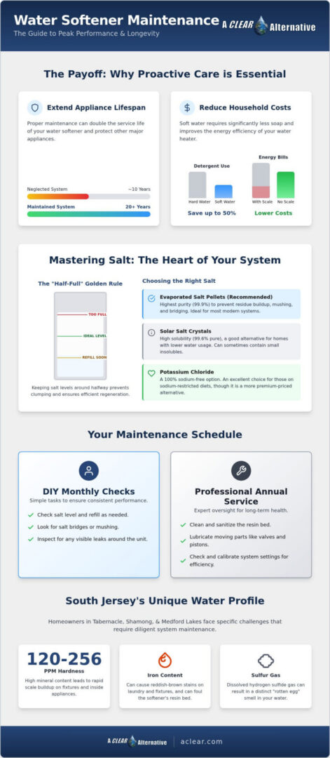 Water Softener Maintenance Tips: The Complete 2026 Homeowner’s Guide