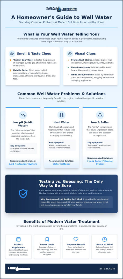 Common Well Water Problems and Solutions: The 2026 Homeowner’s Guide
