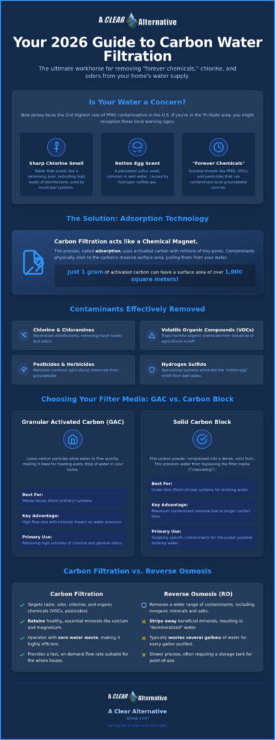 Carbon Filtration: 2026 Guide for South Jersey Homeowners