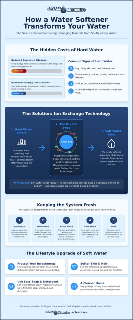 How Does a Water Softener Work? The 2026 Guide to Soft Water in South Jersey