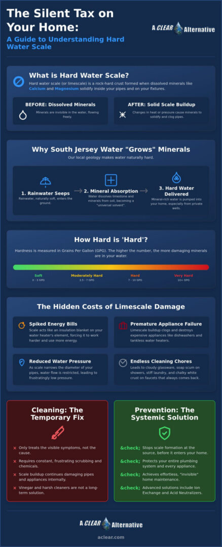 What is Hard Water Scale? The Homeowner's Guide to Limescale and Its Hidden Costs