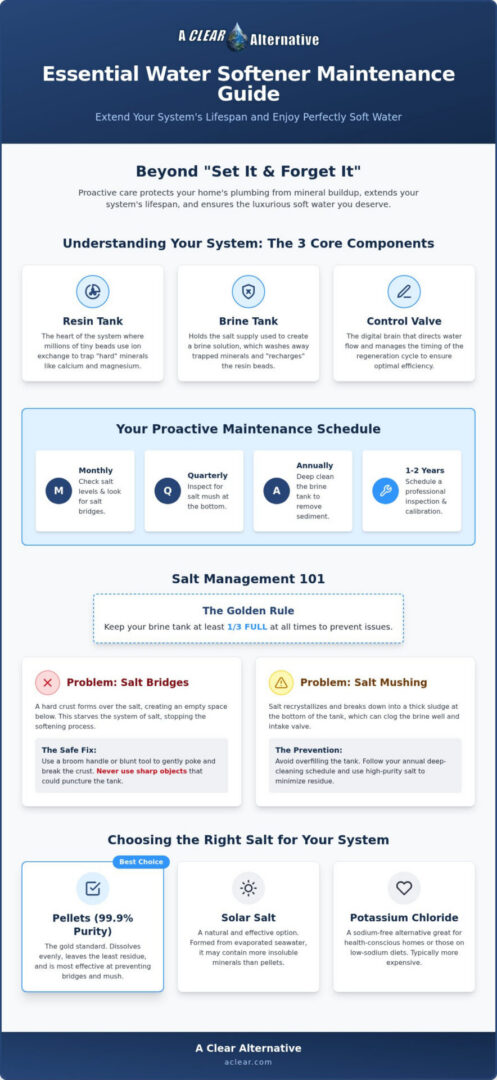 Essential Water Softener Maintenance Tips: The 2026 Homeowner’s Guide