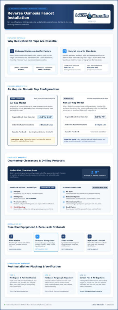 Reverse Osmosis Faucet Installation: A 2026 Homeowner’s Guide