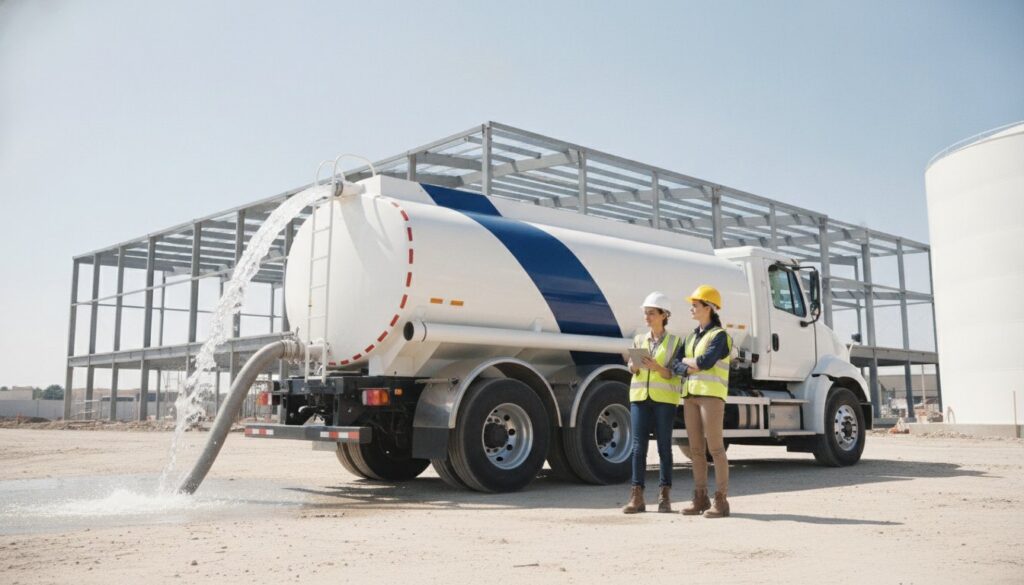 Reliable Construction Site Water Delivery in Pennsauken: The 2026 Contractor’s Guide