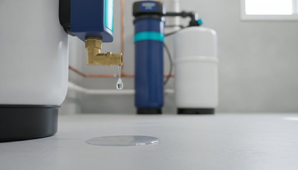 Water Softener Leaking from the Top? 5 Common Causes & Easy Fixes