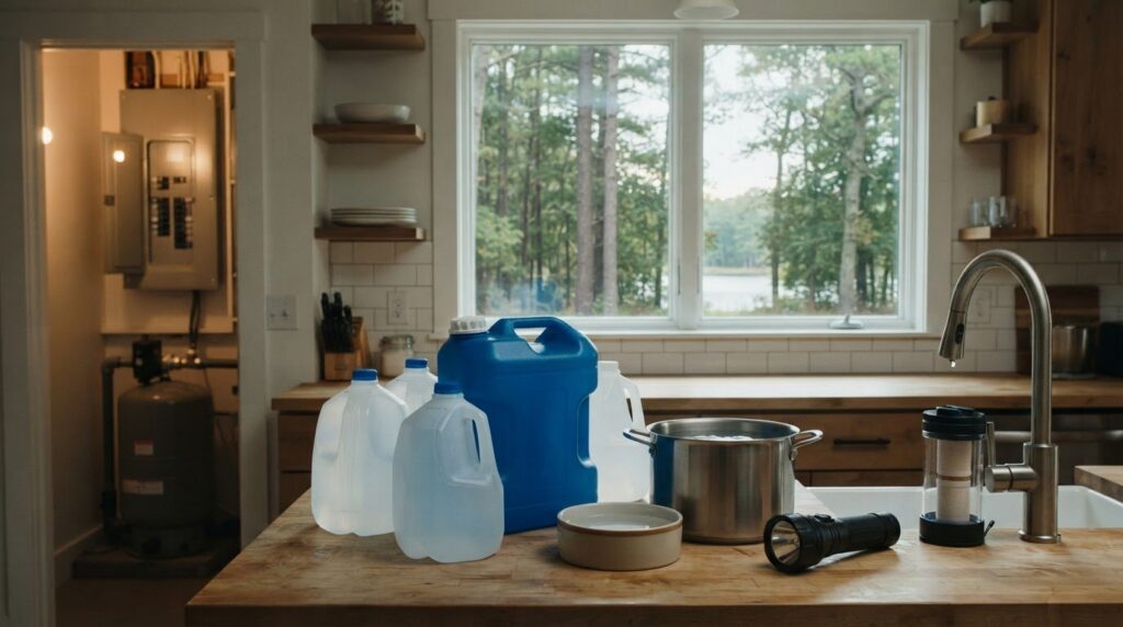 Emergency Water During a Power Outage in Tabernacle: A Homeowner Checklist