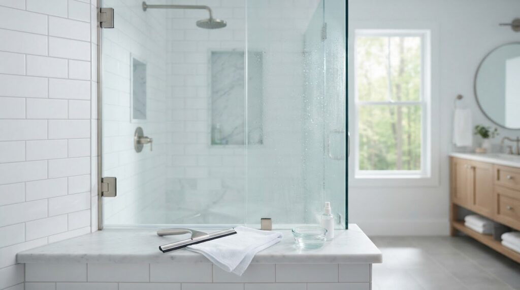 How to Prevent Hard Water Stains on Glass Shower Doors