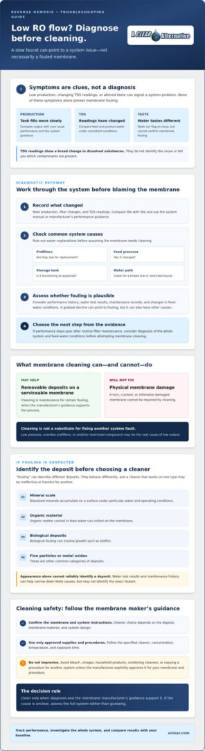 Reverse Osmosis Membrane Cleaning: A Safe, Step-by-Step Guide